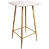 Table Mange-debout Style Scandinave 4 Personnes -Electroménager Soldes meuble de bar 20105855