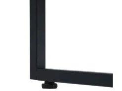 Meuble De Bar - Cadre En Fer - 2 Portes Et 5 Niches - Style Industriel - Marron -Electroménager Soldes meuble de bar 22040511