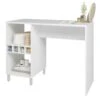 Comptoir De Cuisine - Table 6 Niches Blanc 135 Cm -Electroménager Soldes meuble de bar 22969777