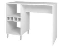 Comptoir De Cuisine - Table 6 Niches Blanc 135 Cm 10 Comptoir De Cuisine - Table 6 Niches Blanc 135 Cm -Electroménager Soldes meuble de bar 22969783