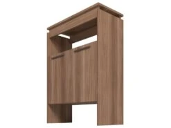 Comptoir BAR 2 Portes 2 Niches Châtaignier FLOAT -Electroménager Soldes meuble de bar 22969793