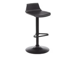 Ensemble "Mange Debout" : Meuble De Bar METEORITE + 2 Tabourets De Bar CALAS - Noir Et Gris -Electroménager Soldes meuble de bar 534393