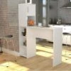 Rangement De Cuisine Et Table Blancs -Electroménager Soldes meuble de bar 9399047