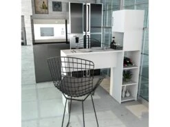 Rangement De Cuisine Et Table Blancs 10 Rangement De Cuisine Et Table Blancs -Electroménager Soldes meuble de bar 9399053