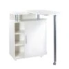Mange-Debout Blanc Table Pivotante -Electroménager Soldes meuble de bar 9853161