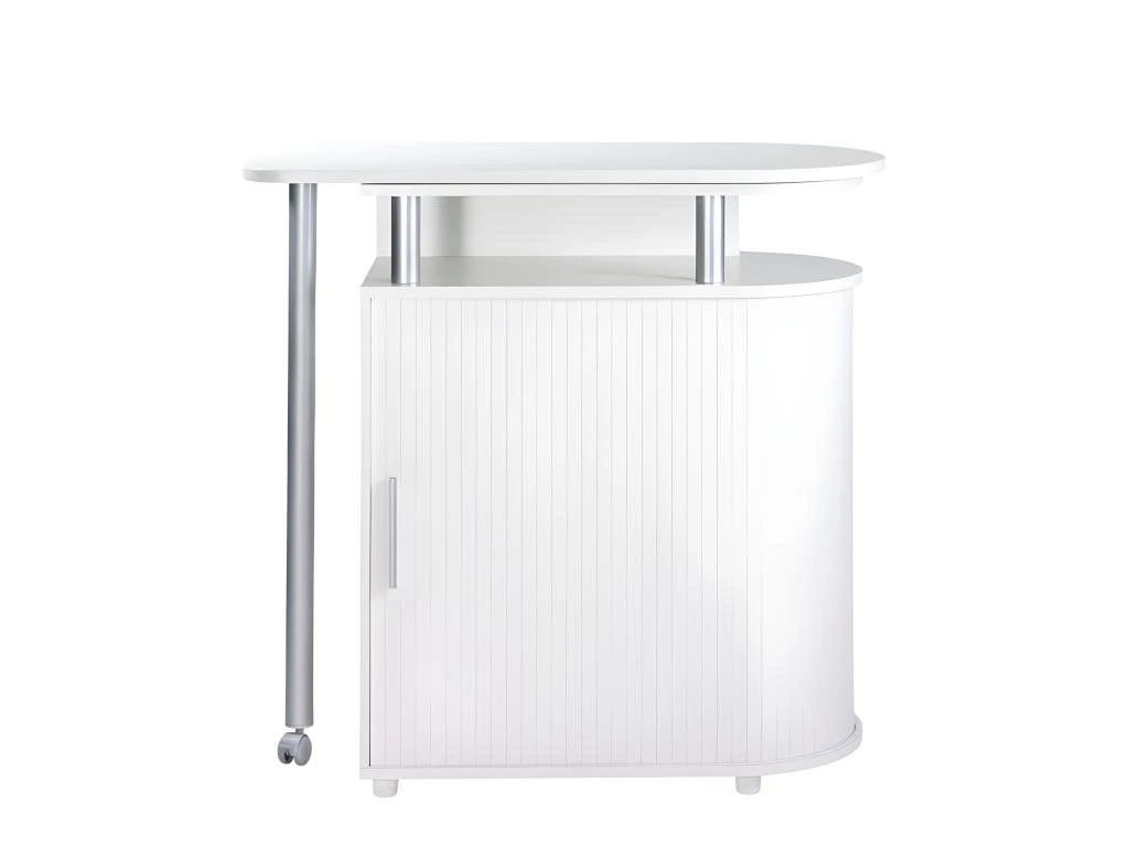 Mange-Debout Blanc Table Pivotante 4 Mange-Debout Blanc Table Pivotante – Image 2