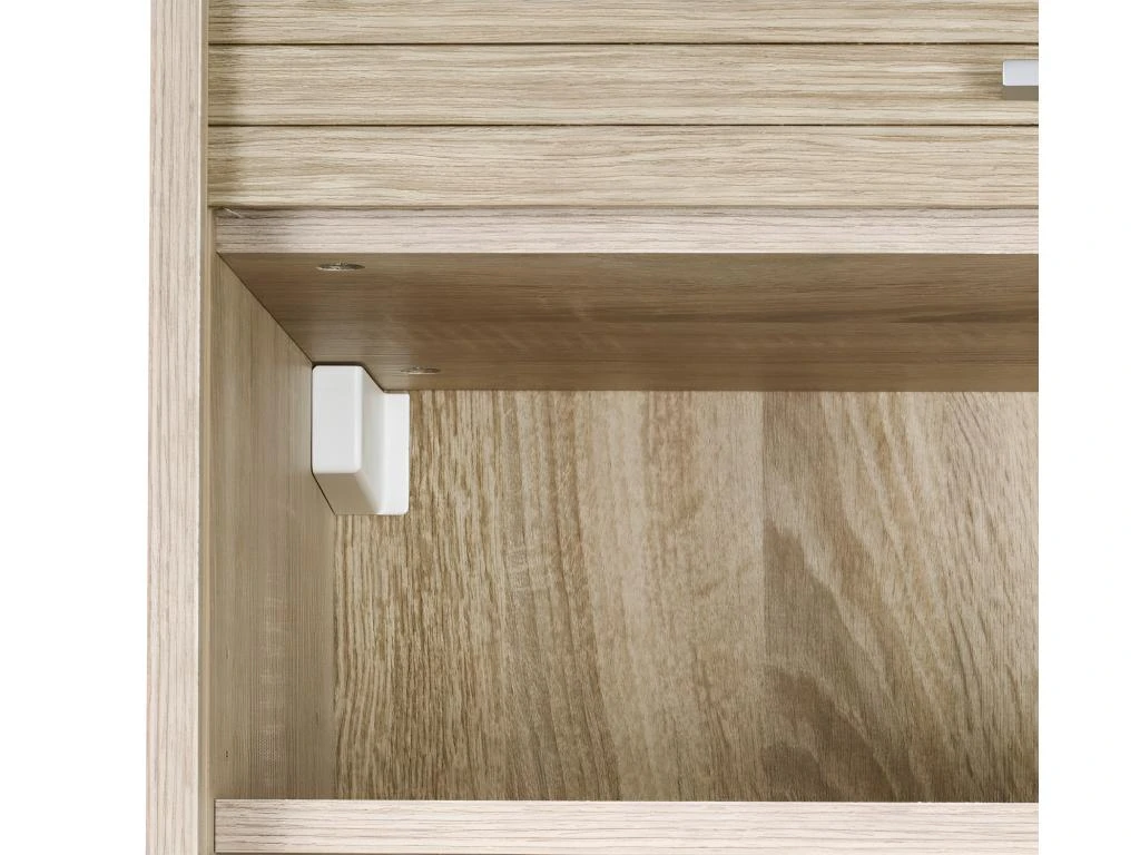 Meuble Cuisine Chêne Bicolore 60 Cm H 72 Cm - Coloris: Noir 6 Meuble Cuisine Chêne Bicolore 60 Cm H 72 Cm - Coloris: Noir – Image 4