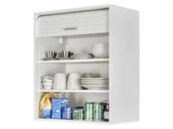 Meuble De Cuisine Blanc L 60 Cm H 72 Cm -Electroménager Soldes meuble de cuisine 10038603