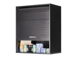 Meuble De Cuisine Noir L 60 Cm H 72 Cm -Electroménager Soldes meuble de cuisine 10038811