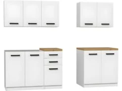JASPER - Meuble De Cuisine Pour Four Style Scandinave - 60x60x86 Cm - 1 Tiroir 7 JASPER - Meuble De Cuisine Pour Four Style Scandinave - 60x60x86 Cm - 1 Tiroir -Electroménager Soldes meuble de cuisine 12385839