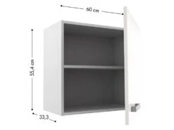 Cuisine Complète D'angle - 11 éléments De Rangements - Blanc - TRATTORIA -Electroménager Soldes meuble de cuisine 12409275