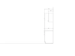 Cuisine Complète - 270 Cm - 6 éléments De Rangements - Naturel Et Blanc - CUCINATA -Electroménager Soldes meuble de cuisine 12668729