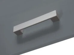 Cuisine Complète D'angle - 11 éléments De Rangements - Anthracite Et Blanc - TRATTORIA -Electroménager Soldes meuble de cuisine 12678685