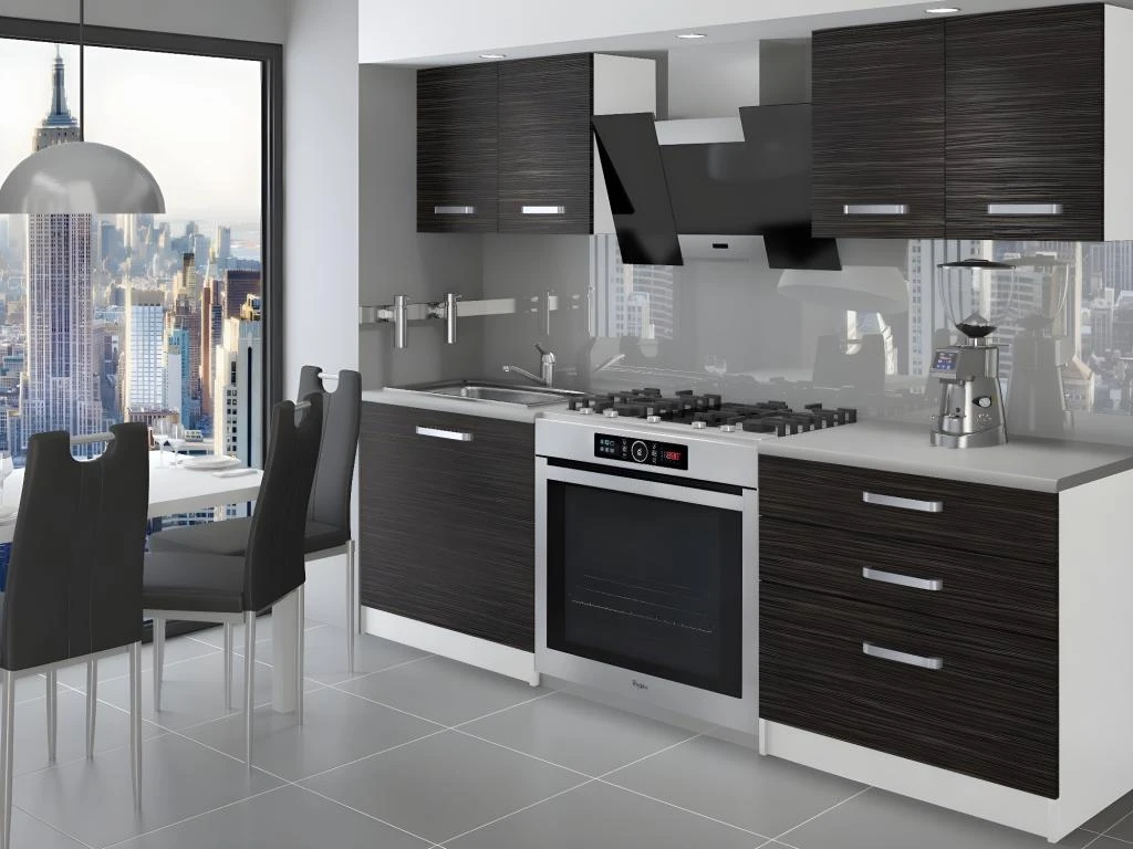 TEMPERA | Cuisine Complète Modulaire + Linéaire L 120 Cm 4 Pcs | Plan De Travail INCLUS | Ensemble Armoires Meubles Cuisine 3 TEMPERA | Cuisine Complète Modulaire + Linéaire L 120 Cm 4 Pcs | Plan De Travail INCLUS | Ensemble Armoires Meubles Cuisine