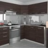 DARCIA | Cuisine Complète D'angle + Modulaire L 300 Cm 9 Pcs | Plan De Travail INCLUS | Ensemble Armoires Placards Cuisine