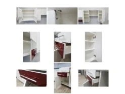 IONA | Cuisine Complète Linéaire L 3 M 9 Pcs + Plan De Travail INCLUS | Ensemble Meubles Armoires Cuisine | Ensemble De Cuisine -Electroménager Soldes meuble de cuisine 13442649