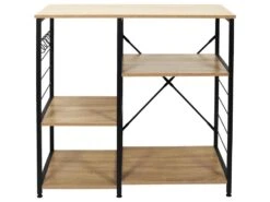 Etagère De Cuisine En Bois Et Métal Stan -Electroménager Soldes meuble de cuisine 18072069