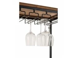 Vaisselier De Bar "Armoire" 160cm Marron 10 Vaisselier De Bar "Armoire" 160cm Marron -Electroménager Soldes meuble de cuisine 19161521