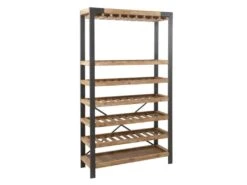 Étagère Range-Bouteilles "Scopen" 188cm Naturel