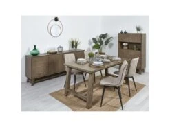 Vitrine 4 Portes & 1 Niche "Mirano" 150cm Marron 11 Vitrine 4 Portes & 1 Niche "Mirano" 150cm Marron -Electroménager Soldes meuble de cuisine 19162191