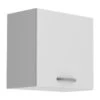 OSLO Meuble Haut 1 Porte - Blanc - L 60 X P 36 X H 58 Cm -Electroménager Soldes meuble de cuisine 19949449