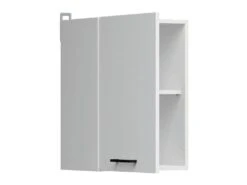 JUNONA Meuble Haut 40 Cm - 1 Porte - Blanc Brillant -Electroménager Soldes meuble de cuisine 19953249
