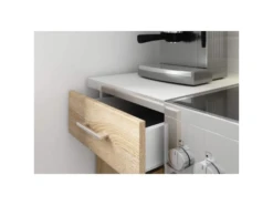 NOLA | Cuisine Complète Linéaire + Modulaire 180cm 5 Pcs | Plan De Travail INCLUS | Ensemble Meubles Cuisine -Electroménager Soldes meuble de cuisine 21007567