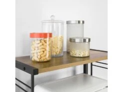 SoBuy KCR08-PF Étagères Micro-Ondes De Cuisine Support Étagère De Cuisine 2 Niveaux -Electroménager Soldes meuble de cuisine 21269065