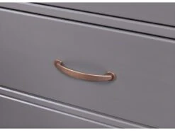 Luzerna Citrine 2 Portes, 3 Tiroirs Gris. -Electroménager Soldes meuble de cuisine 22096375