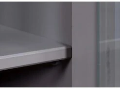 Luzerna Citrine 2 Portes, 3 Tiroirs Gris. -Electroménager Soldes meuble de cuisine 22096377