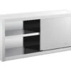 Armoire Murale En Inox Haute De Cuisine Placard Rangement Professionnelle - 120 X 45 Cm 14_0000465
