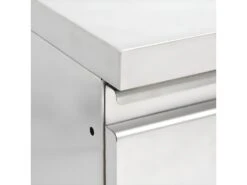 Lto De 2 Armoires De Cuisine 96 Cm Commerciale Acier Inoxydable 02_0000006 -Electroménager Soldes meuble de cuisine 22939125