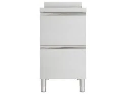 Lot De 2 Armoires De Cuisine Commerciale 96 Cm Avec 2 Tiroirs Acier Inoxydable 02_0000007 -Electroménager Soldes meuble de cuisine 22939187