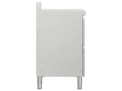Armoire De Cuisine Commerciale 96 Cm Avec 2 Tiroirs Acier Inoxydable 02_0000001 -Electroménager Soldes meuble de cuisine 22939197