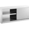 Armoire Murale En Inox Haute De Cuisine Placard Rangement Professionnelle - 140 X 45 Cm 14_0000466 -Electroménager Soldes meuble de cuisine 22939263