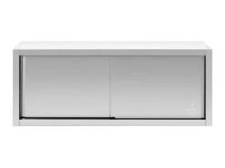 Armoire Murale En Inox Haute De Cuisine Placard Rangement Professionnelle - 140 X 45 Cm 14_0000466 -Electroménager Soldes meuble de cuisine 22939269