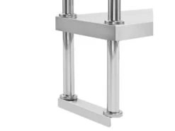 Étagère De Table De Travail 2 Niveau X 120 X 30 X 65 Cm Acier Inoxydable 02_0000012 11 Étagère De Table De Travail 2 Niveau X 120 X 30 X 65 Cm Acier Inoxydable 02_0000012 -Electroménager Soldes meuble de cuisine 22939281