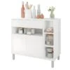 Meuble De Cuisine 2 Portes 1 Tiroir 5 Niches Blanc 90 Cm 1 Meuble De Cuisine 2 Portes 1 Tiroir 5 Niches Blanc 90 Cm -Electroménager Soldes meuble de cuisine 22970035
