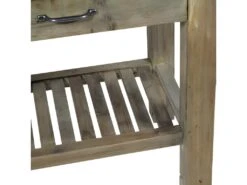 Meuble Cuisine En Bois Recyclé Garance -Electroménager Soldes meuble de cuisine 8946707