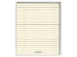 Meuble Cuisine Blanc 60x72 Face Imprimée - Coloris Rideau: Ciel étoilé Jaune 520