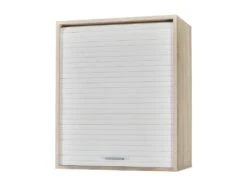 Meuble Cuisine Chêne Bicolore 60 Cm H 72 Cm - Coloris: Blanc