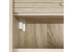 Meuble Cuisine Chêne Bicolore 60 Cm H 72 Cm - Coloris: Blanc -Electroménager Soldes meuble de cuisine 9181351