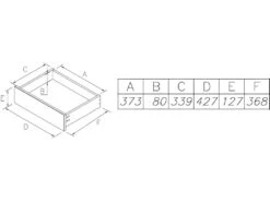 Buffet Vaisselier Blanc 4 Portes Style Anglais -Electroménager Soldes meuble de cuisine 9183511