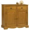 Buffet Vaisselier Pin Miel De Style Anglais