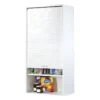 Meuble Haut Cuisine Blanc 60 Cm H 124 Cm