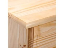 STAN - Buffet 3 Portes 3 Tiroirs Bois Massif -Electroménager Soldes meuble de cuisine 9886517