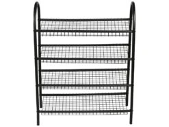 Étagère à Chaussures Odder à 4 Niveaux 88 X 68,5 X 32 Cm [en.casa] -Electroménager Soldes meuble de rangement 11113445