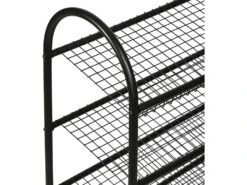Étagère à Chaussures Odder à 4 Niveaux 88 X 68,5 X 32 Cm [en.casa] -Electroménager Soldes meuble de rangement 11113447
