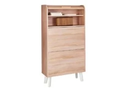 Meuble à Chaussures à Rideau - ARKOS N°3 -Electroménager Soldes meuble de rangement 11121043