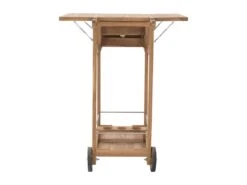 Desserte De Jardin En Teck - Naturel Clair - CYRCA -Electroménager Soldes meuble de rangement 11167161